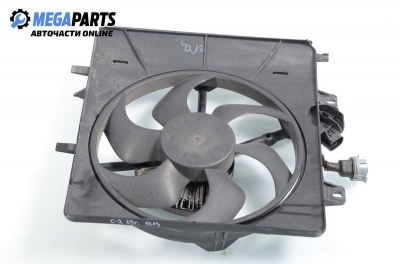 Radiator fan for Citroen C2 (2003-2009) 1.4, hatchback