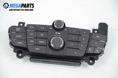 Audio control buttons for Opel Insignia 2.0 CDTI, 131 hp, station wagon, 2009