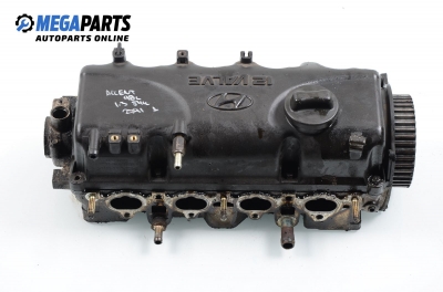 Engine head for Hyundai Accent 1.3 12V, 84 hp, 3 doors, 1998