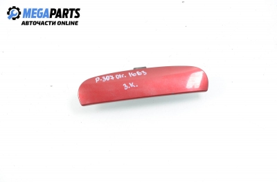 External boot lid handle for Peugeot 307 1.4, 75 hp, hatchback, 2001, position: rear