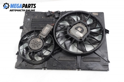 Cooling fans for Volkswagen Touareg 5.0 TDI, 313 hp automatic, 2003