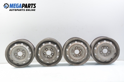 Steel wheels for Fiat Ducato (1993-2006) 15 inches (The price is for the set)