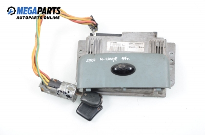 ECU incl. ignition key for Renault Megane 1.6, 90 hp, coupe, 1997 № Siemens S115300203 A