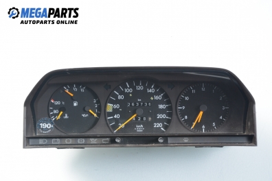 Instrument cluster for Mercedes-Benz 190 (W201) 1.8, 109 hp, 1991
