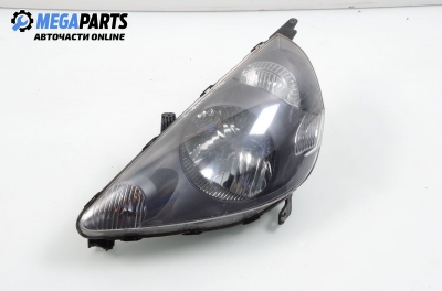 Headlight for Honda Jazz 1.3, 83 hp, hatchback, 5 doors, 2002, position: left