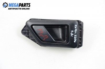 Inner handle for Citroen ZX 1.6, 88 hp, hatchback, 5 doors, 1991, position: front - right