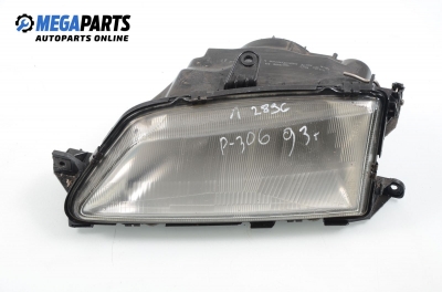 Headlight for Peugeot 306 1.4, 75 hp, hatchback, 5 doors, 1993, position: left