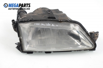 Headlight for Peugeot 306 1.4, 75 hp, hatchback, 5 doors, 1993, position: right
