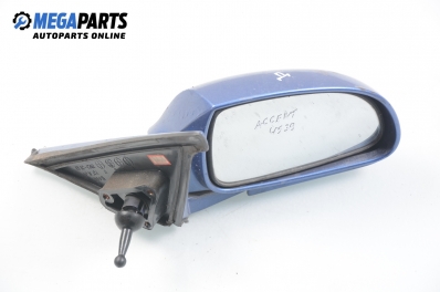 Mirror for Hyundai Accent 1.3, 75 hp, hatchback, 5 doors, 2000, position: right