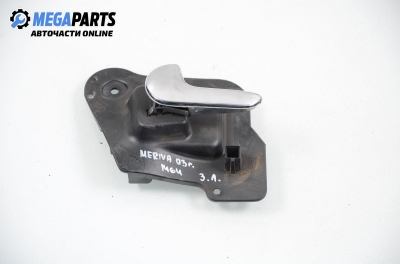 Inner handle for Opel Meriva A 1.7 CDTI, 100 hp, 2003, position: rear - left