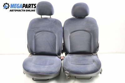Seats set for Peugeot 206 1.4, 75 hp, hatchback, 3 doors, 2003