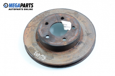 Brake disc for Jeep Cherokee (KJ) 2.5 CRD, 143 hp, 2007, position: front