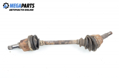 Driveshaft for Ford Fiesta 1.8 D, 60 hp, 3 doors, 1997, position: left