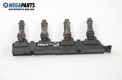 Ignition coil for Opel Meriva A 1.4 16V, 90 hp, 2005