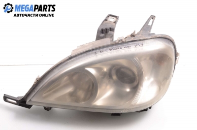 Headlight for Mercedes-Benz M-Class W163 2.7 CDI, 163 hp automatic, 2002, position: left