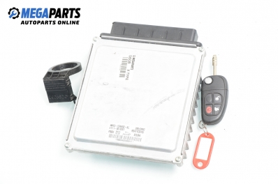 ECU incl. ignition key and immobilizer for Jaguar X-Type 2.0 D, 130 hp, sedan, 2004 № 4X43-12A650-AL