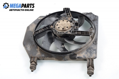 Radiator fan for Ford Fiesta 1.8 D, 60 hp, 3 doors, 1997