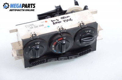 Air conditioning panel for Mercedes-Benz A-Class W168 1.4, 82 hp, 1999