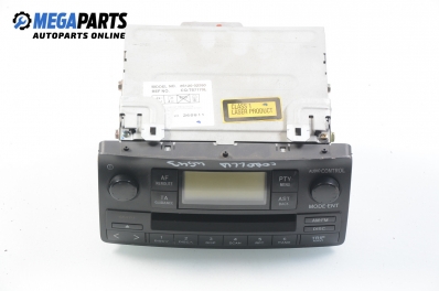 CD player for Toyota Corolla (E120; E130) 1.4 VVT-i, 97 hp, hatchback, 5 doors, 2003 № 86120-02260