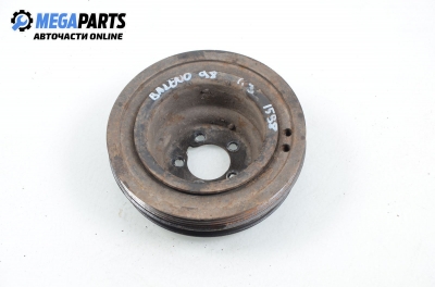 Belt pulley for Suzuki Baleno 1.3, 85 hp, sedan, 5 doors, 1998