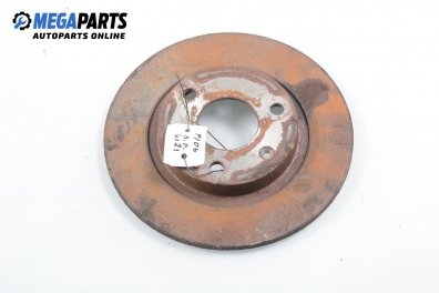 Brake disc for Peugeot 106 1.0, 50 hp, 3 doors, 1995, position: front