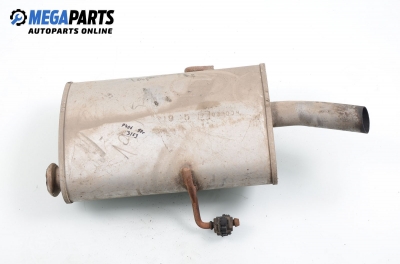 Rear muffler for Peugeot 406 1.8 16V, 110 hp, sedan, 1997