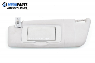 Sun visor for Mercedes-Benz C W203 2.7 CDI, 170 hp, sedan, 2001, position: left