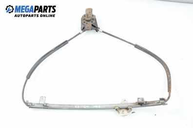 Macara geam cu acționare manuală pentru Volkswagen Golf II 1.8, 90 cp, 5 uși, 1986, poziție: stânga - fața
