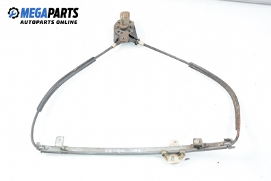 Manual window lifter for Volkswagen Golf II 1.8, 90 hp, 5 doors, 1986, position: front - left