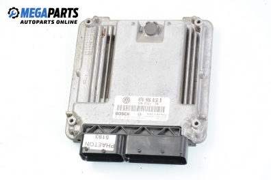 ECU for Volkswagen Phaeton 5.0 TDI 4motion, 313 hp automatic, 2003 № Bosch 0 281 010 737