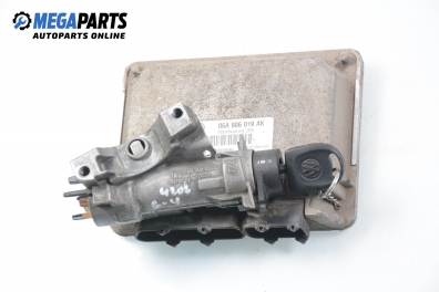 ECU incl. ignition key for Volkswagen Golf IV 1.6, 100 hp, 5 doors, 1999 № 06A 906 019 AK