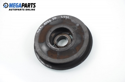 Damper pulley for Opel Astra G 2.0 DI, 82 hp, hatchback, 3 doors, 2000