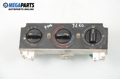 Panel heating for Peugeot 306 1.8, 101 hp, hatchback, 5 doors, 1994