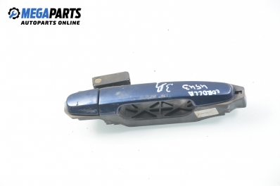Outer handle for Toyota Corolla (E120; E130) 1.4 VVT-i, 97 hp, hatchback, 5 doors, 2003, position: rear - right