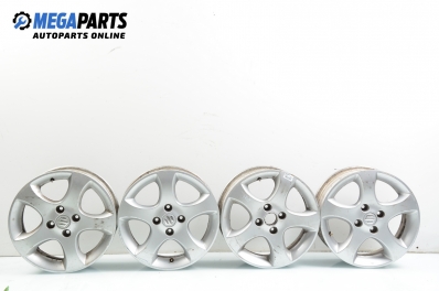 Alufelgen für Suzuki Swift (2004-2010) 15 inches, breite 5.5 (Preis pro set angegeben)
