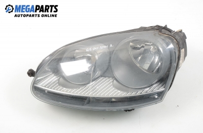 Headlight for Volkswagen Golf V 1.9 TDI, 105 hp, 3 doors, 2004, position: left