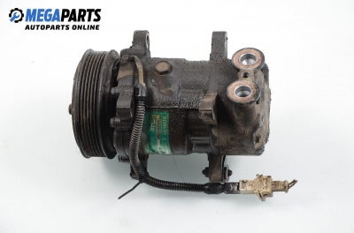 Kompressor klimaanlage für Peugeot 206 1.1, 60 hp, hecktür, 3 türen, 2001 № Sanden SD6V12