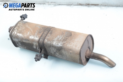 Rear muffler for Opel Meriva A 1.4 16V, 90 hp, 2004