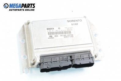 ECU for Kia Sorento 2.5 CRDi, 140 hp automatic, 2004 № Bosch 0 281 011 283