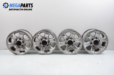 Alloy wheels for Opel Frontera B (1998-2004)