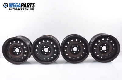 Steel wheels for Nissan Primera (2001-2008) 16 inches, width 6.5 (The price is for the set)