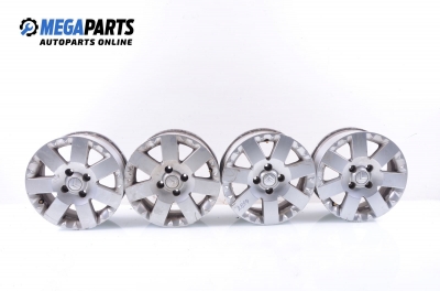 Alloy wheels for Citroen C3 Pluriel (2002-2010) 15 inches, width 6 (The price is for the set)