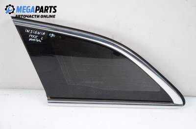 Vent window for Opel Insignia 2.0 CDTI, 131 hp, station wagon, 2009, position: rear - left