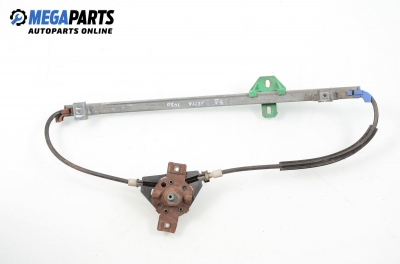 Manual window lifter for Volkswagen Jetta II (1G) 1.6 D, 54 hp, 5 doors, 1985, position: rear - right