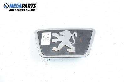 Emblem for Peugeot 406 2.0 16V, 135 hp, coupe, 2000