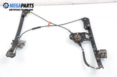 Macara geam cu acționare manuală pentru Volkswagen Golf III 1.9 D, 65 cp, 5 uși, 1993, poziție: stânga - fața
