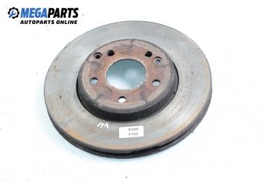 Brake disc for Mercedes-Benz E-Class 210 (W/S) 2.5 D, 113 hp, station wagon, 1998, position: front