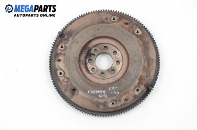 Flywheel for Peugeot Partner 1.9 D, 69 hp, truck, 2004