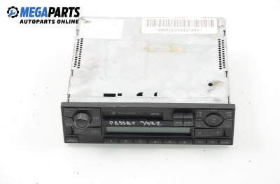 Cassette player for Volkswagen Passat (B5; B5.5) 1.9 TDI, 110 hp, station wagon, 1999