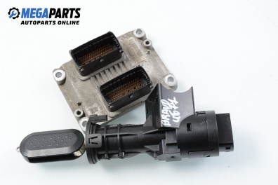 ECU cu cheie de contact pentru Fiat Bravo 1.4, 90 cp, hatchback, 5 uși, 2009 № 0051815930